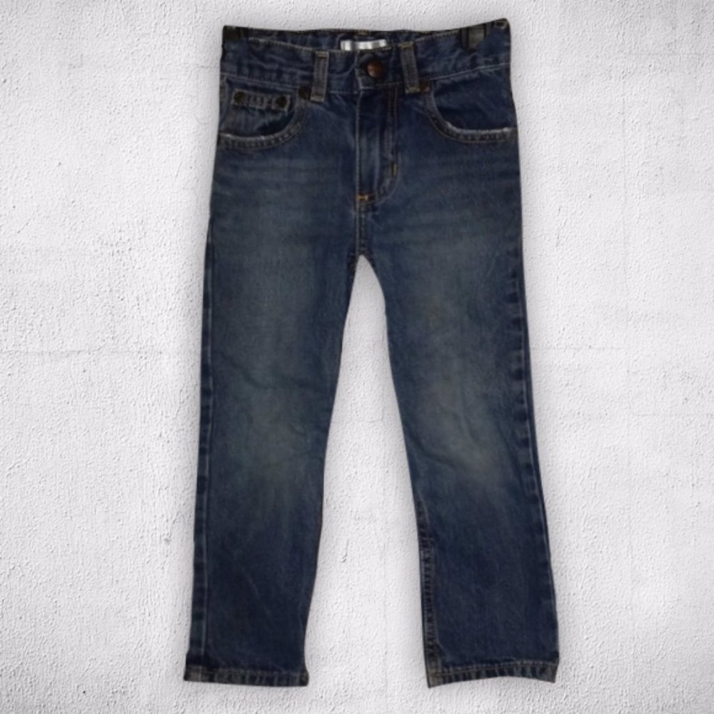 Boys Size 4T Straight Leg Blue Jeans